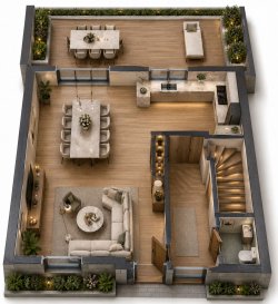 !!! NOUVEAU PROJET IMMOBILIER !!!

EN COURS DE CONSTRUCTION, DISPONIBLE FIN JUILLET 2027, située dans un quartier exclusivement résidentiel, superbe maison neuve proposant 3 « côtés libres », disposant de +/- 198 m2 dont +/- 146 m2 habitables sur +/- 3.90 ares de terrain privatif, comprenant :

Au ½ sous-sol :
- Hall d'accueil.
- Cave.
- Chaufferie.
- Garage pour 1 voiture et rangement / moto + 1 parking extérieur.

Au ½ rez-de-chaussée :
- Hall.
- WC séparé.
- Grand salon et salle à manger traversant avec accès de plain-pied à la terrasse de +/- 28 m2 et au jardin arrière.
- Cuisine non équipée ouverte ou fermée sur salle à manger.

Au 1er étage :
- Hall d'étage.
- 4 chambres à coucher dont une suite parentale avec salle de bains privative.
- Salle de bains principale.

Classe énergétique AA : Chaudière pompe à chaleur avec chauffage par le sol / Triple vitrage et volets électriques / VMC double flux ...

Les plans restent modifiables selon vos besoins et les nécessités techniques à respecter.

Frais d'acte notarié applicables sur le montant de la quote-part de terrain. 
Application directe du taux de TVA à 3 %.

Le prix annoncé s'entend TTC 3 % et ne sera pas révisé en cas d'indexation !