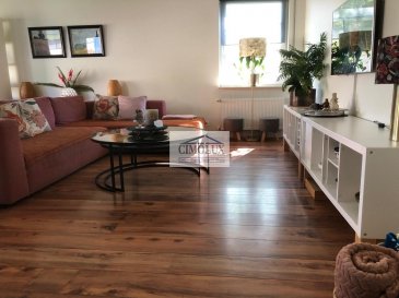 Cimolux vous propose un appartement de +/- 92 m² habitables situé à Bech-Kleinmacher avec une belle terrasse de 9 m².

Description du bien :

2 chambres à coucher + 1 pièce de 6 m² actuellement aménagée en bureau (pouvant servir de 3ème chambre)

Cuisine séparée de 11 m²

Salon & salle à manger lumineux de 33 m²

Salle de bain de 5 m²

Terrasse de 9 m²

Stationnement :

1 garage fermé

1 emplacement extérieur

 Localisation :
Situé dans la charmante localité de Bech-Kleinmacher, à proximité des commodités et des axes principaux.

Pour plus d'informations ou pour organiser une visite, contactez dès maintenant Cimolux 

Pour plus d'informations contactez l'agence on parle français, allemand, luxembourgeois, anglais, portugais et italien.

Pour l'obtention de votre crédit, nos contacts avec nos partenaires financiers vous permettront d'avoir les meilleures conditions.