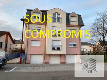 ***** SOUS COMPROMIS *****

Appartement de 67 m2 au rez-de-chaussée d'une petite résidence de 3 unités uniquement, composé comme suit :

A l’étage : Hall d’entrée, cuisine équipée ouverte sur living/salle à manger, 1 débarras, 1 chambre à coucher, 1 salle de douche.

Sous-sol : garage fermé de 19 m2 et une buanderie commune

La résidence se situe dans une voie sans issue au calme, aire de jeux pour enfants à proximité. 

Pour tout renseignements supplémentaires ou pour convenir un rendez-vous pour une visite, veuillez nous contacter par téléphone au (+352) 691 400 705 ou 691 400 706 ou par mail : info@17b.lu
