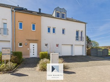 Situé à Mensdorf dans la commune de Betzdorf, cet appartement lumineux, construit en 2010, offre un cadre de vie idéal dans un état impeccable. Situé au deuxième étage d'un immeuble de deux résidences, il bénéficie d'une exposition Sud-Ouest, assurant une belle luminosité tout au long de la journée. Avec une surface habitable de ± 106 m², il se présente comme suit:

Au 2ème étage, un hall d'entrée de ± 13 m² dessert le séjour de ± 25 m², la cuisine ouverte de ± 16 m², deux chambres de ± 12 et 19 m², une salle de bain de ± 12 m² (avec lavabo, baignoire et douche), un bureau de ± 8 m² et un wc séparé de ± 2 m². Il y a également un accès à un grenier non-aménagé de ± 30 m² faisant un espace de rangement.

Le rez-de-jardin se compose d'une cave de ± 14 m² aménagé en bureau, un garage de ± 15 m², cinq emplacements de parking extérieur, une buanderie commune, un local vélo commun et une chaufferie commune.

Une terrasse de ± 10 m² et un jardin privatif de ± 50 m² invitent à la détente en extérieur.

Détails complémentaires:

Les finitions de qualité incluent des sols en carrelage et parquet, des fenêtres en triple vitrage avec volets électriques, et une toiture en tuiles. Le chauffage est assuré par une chaudière au gaz Buderus, combinée à un système de chauffage au sol et une ventilation double flux VMC.

L'appartement se trouve à proximité de nombreuses commodités telles que des écoles, une crèche, des commerces, des restaurants, et des installations sportives. Les connexions autoroutières, les pistes cyclables, les sentiers de randonnée, ainsi que les transports en commun, dont une gare et des bus, assurent une accessibilité optimale. Disponible immédiatement, cet appartement conjugue confort moderne et cadre de vie agréable.

Location disponible de suite :
Loyer : EUR 1.900,-/mois
Avances sur charges : EUR 300,-/mois
Contrat de bail minimum 2 ans ensuite reconductible par période d'un an.
Garantie locative 2 mois de loyer
Frais d'agence à charge du locataire un 1/2 mois de loyer + TVA

Pour plus de renseignements, veuillez contacter s.v.p. Achille De Villers, email : achille@vanmaurits.lu