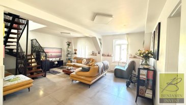 Esch sur Alzette,  Superbe duplex de ±138,88 m² habitables, 4 chambres.

Situé dans un bel immeuble de caractère au coeur d'Esch sur Alzette, ce magnifique duplex offre une surface habitable totale de ±138,88 m², répartie sur deux niveaux.

Le bien séduit par son alliance entre le cachet architectural de l'immeuble ancien et une rénovation intérieure contemporaine et soignée.

L'appartement dispose de 4 chambres, de beaux espaces de vie et d'une distribution fonctionnelle adaptée à une famille.

Au niveau principal, vous découvrirez un vaste séjour lumineux, bénéficiant de beaux volumes et d'un élégant escalier intérieur donnant accès à l'étage. La cuisine indépendante d'environ 15 m², entièrement aménagée et équipée, offre un espace agréable pour les repas en famille.

À l'étage, le duplex propose notamment les chambres ainsi qu'une salle de douche d'environ 7 m². L'ensemble bénéficie d'une rénovation moderne, de finitions soignées et d'une belle luminosité.

Le séjour, avec ses grandes fenêtres et son escalier contemporain, constitue un espace particulièrement chaleureux et convivial.

Les principaux atouts :

    Surface habitable : ±138,88 m²
    Duplex sur deux niveaux
    4 chambres
    Grand séjour lumineux
    Cuisine indépendante équipée de ±15 m²
    Salle de douche de ±7 m²
    Intérieur rénové et contemporain
    Beaux volumes
    Escalier intérieur
    Immeuble de caractère
    Situation centrale à Esch-sur-Alzette
    Idéal pour une famille ou pour un investissement locatif

Pour plus d'informations sur cette propriété ou pour organiser une visite, veuillez nous contacter au 28 77 88 22. Nous sommes disponibles pour des visites le samedi pour votre commodité.

Nous sommes également à la recherche de nouveaux biens à vendre pour nos clients acquéreurs. Si vous envisagez de vendre ou d'échanger votre bien, contactez-nous pour une estimation gratuite.