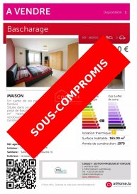 Un cadre de vie paisible – un véritable cocon familial
Située dans un quartier résidentiel calme et très prisé de Bascharage, cette maison isolée de 165 m² habitables offre un environnement verdoyant, sans vis-à-vis, parfait pour les familles à la recherche d’espace, de confort et de sérénité.
Caractéristiques principales :
•	4 chambres (possibilité d’en créer une 5áµ‰)
•	Cuisine spacieuse entièrement équipée avec accès direct à la terrasse
•	Séjour lumineux et généreux
•	Salle de bain + WC séparé
•	Belle terrasse ensoleillée donnant sur un jardin arboré et intime
•	Sous-sol complet avec fenêtres : idéal pour rangements, espace loisir, salle de jeux ou bureau
•	Grand garage pour 2 voitures
•	Grenier aménageable : beau potentiel supplémentaire
Les + :
Luminosité naturelle dans toutes les pièces
Quartier familial, calme et sécurisé
Proximité immédiate des écoles, commerces, infrastructures sportives, espaces verts, pistes cyclables et transports en commun
Curieux d’en savoir plus ?
Demandez des photos supplémentaires ou planifiez votre visite sans attendre !
Vous êtes intéressé(e) ?
Appelez-nous vite : (+352) 661 81 03 27 ou 28 80 28 80
On vous ouvre les portes de ce petit bijou !
Et si vous aussi vous avez un bien à vendre ou à louer ?
Confiez-le à CDBgest, membre de la Chambre immobilière du Grand-Duché de Luxembourg et de la Chambre de commerce. Une expertise locale, une estimation offerte et un accompagnement sur-mesure.
Découvrez toutes nos offres sur : www.cdbimmo.lu

***FOR SALE – Fully Detached House in Bascharage (165 sqm)
A peaceful lifestyle – the perfect family nest
Located in a quiet and highly sought-after residential area of Bascharage, this detached house offers 165 sqm of living space, surrounded by greenery and complete privacy. Ideal for families looking for space, comfort, and serenity.
Main features:
• 4 bedrooms (with potential to create a 5th)
• Spacious, fully equipped kitchen with direct access to the terrace
• Bright and generous living room
• Bathroom + separate toilet
• Sunny terrace overlooking a private, tree-lined garden
• Full basement with windows – perfect for storage, leisure area, playroom, or home office
• Large garage for 2 cars
• Convertible attic – great potential for additional space
Bonus points:
• Natural light throughout the house
• Safe, quiet, and family-friendly neighborhood
• Immediate proximity to schools, shops, sports facilities, green spaces, cycling paths, and public transport
Want to know more?
Request additional photos or book your visit today!
Interested?
Call us now: (+352) 661 81 03 27 or 28 80 28 80
We’ll gladly open the doors to this hidden gem!
Do you also have a property to sell or rent?
Entrust it to CDBgest, a proud member of the Real Estate Chamber and the Chamber of Commerce of the Grand Duchy of Luxembourg.
Local expertise, a free property valuation, and personalized guidance from start to finish.
Discover all our listings at: www.cdbimmo.lu
