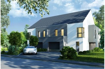 Maison jumelée 3 chambres (emplacement gauche)
RE/MAX spécialiste de l'immobilier à Useldange vous propose ce projet de construction de maisons jumelées, construites sur deux niveaux ainsi que des combles (aménageables).

Cette maison (située à gauche) vous accueillera au rez-de-chaussée avec :

- un hall d'entrée
- des WC séparés
- un débarras
- un espace vie (36,05 m²) avec une cuisine ouverte sur le salon et la salle à manger
- une terrasse de 17,02 m²

A l'étage vous trouverez :

- un hall
- 3 chambres à coucher (16,56 m², 16,10 m² et 25,85 m²)
- un dressing
- une salle de bain (avec WC)
- une salle de douche (avec WC)

Un garage et deux emplacements de parking extérieurs viennent compléter ce bien.

Si vous souhaitez obtenir plus d'informations ou consulter le plan et/ou le cahier des charges, n'hésitez pas à nous contacter.

Le prix de vente indiqué inclut 3% de TVA

