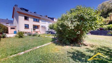 L'agence IMMOLORENA de Pétange a choisi pour vous cette belle maison jumelée d'environ 110 m2 habitables à PETANGE , construite en 1964 sur un terrain de 4,13 ares.
à proximité de toutes commodités, commerces et transports en commun. La maison se compose comme suit:

Rez-de-chaussée :
Un hall d’entrée de 7,19 m2
Un double-living de 25,65 m2 
Une cuisine séparée et équipée de 8,99 m2 
Un WC séparé de 0,96 m2

1er étage :
Un hall de nuit faisant 3,73 m2
Trois chambres :
- Une 1ère chambre de 13,75 m2
- Une 2ème chambre de 13,61 m2
- Une 3ème chambre de 8,82 m2
Une salle de bain de 5,75 m2 avec baignoire

2ème étage :
Un hall de nuit faisant 5,05m2
Un grenier pas aménagé de 43 m2 au sol

Cave :
Un hall de 4,18 m2
Un local technique de 5,02 m2
Un double garage faisant 30,06 m2 (3,34 mètres X 8,99 mètres) pour deux voitures 
Une buanderie de 9,20 m2


Extérieur :
Un garage box de 16,72 m2 (2,85 mètres X 5,87 mètres) année 2001
Plusieurs emplacements devant la maison

CARACTERISTIQUES DE LA MAISON:

Maison libre de trois cotés. 
Maison située dans une rue sans issue à Pétange
La toiture en ardoises naturelles en très bonne état année 2003
Chaudière au gaz MHG année 2006
Double vitrage
La maison dispose de 3 chambres avec la possibilité d’aménager le grenier en quatrième chambre.
Le jardin sans vis-à-vis.

Pour tout contact:
Joanna Rickal: +352 621 365 640
Vitor Pires: + 352 691 761 110

L'agence Immo Lorena est à votre disposition pour toutes vos recherches ainsi que pour vos transactions LOCATIONS ET VENTES au Luxembourg, en France et en Belgique.