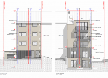 Nouvelle construction Luxembourg ville:

dans une rue prestigieuse (quartier d'ambassade), à proximité immédiate du Parc de Merl, du campus scolaire Geesseknäppchen, de l'accès au réseau autoroutier:

appartement au 1er étage de 67 m2 net habitables + grande terrasse privée de 30m2, avec hall d'entrée, living, 2 chambres à coucher, salle de bains avec WC, WC séparé, balcon, cave de 5 m2, buanderie commune, ascenseur, local vélos commun.

Un appartement par étage! Seulement 4 unités dans l'immeuble!

En option: parking extérieur à 75.000 €

Prix pour l'appartement: 895.000 € TVA comprise 3% et 17% (sous réserve d'acceptation par l'Admin. de l'Enregistrement)

Réservation possible (en cours d'autorisation). Photos d'illustration non contractuelles.