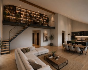 *** OBJET UNIQUE ***  

Penthouse personnalisable à Dudelange / Burange  

Au cœur du quartier prisé de Burange à Dudelange, découvrez ce prestigieux appartement de 107 m² de surface habitable occupant l'intégralité du 2ème et dernier étage d'une résidence exclusive comprenant seulement 2 unités.  

Directement accessible par ascenseur, cette propriété rare se distingue par ses volumes généreux, sa luminosité et son intimité.  

La propriété comprend :  

- 2 chambres  
- 1 salle de bains et 1 toilette séparée  
- Buanderie  
- Rangement dans les combles  
- Espace de vie ouvert et cuisine avec une hauteur sous plafond allant jusqu'à 4,50 m, 60m² de surface habitable  
- Terrasse de 11 m² avec vue dégagée  
- Garage privé de 22 m²  
- 1 place de parking extérieure privée  
- Cave privée  
- Dernier étage entièrement privatif  
- Accès direct par ascenseur  

Livré en coque fermée, l'appartement offre la possibilité de concevoir un intérieur entièrement personnalisable grâce à un cahier des charges détaillé.  

Atouts  

- Résidence exclusive de seulement 2 unités  
- Surface de vie de 60m² avec une hauteur sous plafond de 4,50 m  
- Terrasse avec vue dégagée  
- Dernier étage privatif  
- Ascenseur avec accès direct  
- Garage de 22 m² et parking extérieur privé  
- Appartement entièrement personnalisable


*** OBJECT UNIQUE ***  

Penthouse apartment customizable  Dudelange / Burange  

In the heart of the sought-after Burange neighborhood in Dudelange, discover this prestigious apartment of 107 m² of living space occupying the entirety of the 2nd and top floor of an exclusive residence consisting of only 2 units.  

Directly accessible by elevator, this rare property is distinguished by its generous volumes, brightness, and privacy.  

The property includes:  

- 2 bedrooms  
- 1 bathroom and 1 separate toilet  
- Laundry room  
- Attic storage  
- Open living and kitchen area with a ceiling height of up to 4.50 m, 60m² of living space  
- 11 m² terrace with unobstructed view  
- Private garage of 22 m²  
- 1 private outdoor parking space  
- Private cellar  
- Entirely private top floor  
- Direct access by elevator  

Delivered in closed shell, the apartment offers the possibility to design a fully customizable interior thanks to a detailed specification.  

Strengths  

- Exclusive residence of only 2 units  
- Living space of 60m² with a ceiling height of 4.50 m  
- Terrace with unobstructed view  
- Private top floor  
- Elevator with direct access  
- 22 m² garage and private outdoor parking  
- Fully customizable apartment