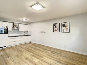 MONDERCANGE<br><br>Un bel appartement de +/- 55m2 situé au 1er étage d\'un immeuble bien entretenu avec ascenseur.<br><br>Directement à l\'entrée le hall d\'entrée vous accueil pour vous amener à la cuisine équipée qui est ouverte sur le living. Celui-ci donnant l\'accès à la terrasse.<br><br>La chambre à coucher, ainsi qu\'une salle d\'eau avec douche et un débarras complète l\'habitation.<br><br>Au sous sol de la résidence une cave privative est également céder avec l\'appartement.<br><br>Pour toutes questions ou demandes d\'informations, n\'hésitez pas à nous contacter, nous serons toujours à votre service.<br><br>Agence ELSA\'HOME à votre écoute pour la concrétisation de vos projets en toute confiance.