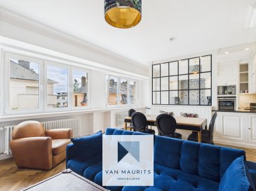 Ce bel appartement très lumineux, rénové en 2022 et en parfait état, se situe au cœur de Luxembourg-Limpertsberg (13, rue Evrard Ketten), au deuxième étage d'une petite résidence de 4 unités. Il dispose d'une surface habitable de ± 90 m² et se compose comme suit :

d'un hall d'entrée de ± 10 m² avec un dressing encastré, d'un grand espace ouvert composé d'un salon/salle à manger/cuisine semi-ouverte de ± 35 m², de trois chambres de ± 10, 13 et 15 m², d'une salle de bain de ± 5 m² (baignoire, lavabo) et d'un wc séparé. 

L'offre comprend également une cave privée de ± 4 m², une partie d'un jardin partagé et une buanderie commune.

Details supplémentaires :

· Bien complètement rénové en 2022 ;
· Orientation sud ;
· Situation idéale au cœur de Limpertsberg ;
· Rue calme;
· Double vitrage, châssis PVC, volets manuels ;
· Chaudière au gaz, chauffage collectif, chauffage par radiateurs ;
· Etage élevé, très lumineux ;
· Sol en parquet massif ;
· Cave ;
· Jardin ;
· Toiture en ardoises, en bon état ;
· Balcon vue dégagée sur jardin ;
· Placards dans l'entrée ;
· Charges de 500 euros ;
· Limpertsberg ? quartier le plus prestigieux, au cœur de la ville.

Agent responsable : Katia Gravière au 661 33 29 82 ou katia@vanmaurits.lu