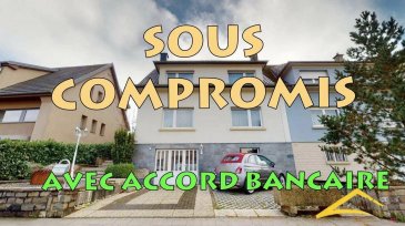 Votre agence IMMO LORENA de Pétange, partenaire de la CHAMBRE IMMOBILIERE DE Luxembourg a choisi pour vous une MAISON libre des 3 côtés insérée sur un terrain de 4 ares 83 centiares, d'une superficie de 142 m2 habitables, idéalement située à Pétange à proximité du centre, des écoles fondamentales, crèche, bus, commerces et supermarché, accès facile vers les grands axes routiers.

Composition du bien :

RDCH :
-	Un hall d'entrée de 12,50 m2 
-	Un double living de 35 m2 équipé d’une cheminée au bois.
-	Une cuisine toute équipée de 15,80 m2 donnant accès à la terrasse de 15,61 m2 et au jardin 
-	Un couloir de 2,74 m2
-	Une chambre de 16,31 m2
-	Une salle de bain avec baignoire de 5,15 m2

Premier étage :
-	Hall de nuit de 7,22 m2
-	Deux chambres de :
o	Première chambre de 15,86 m2 
o	Deuxième chambre de 17,56 m2 avec salle de bain privative de 4,85 m2

-	Un grenier de 56,90 m2 équipé d’une mezzanine

Cave :
-      Une cave de 15 m2
-	Un hall de 3,76 m2
-	Un atelier de 15,57 m2
-	Un garage de 30 m2
-	Une buanderie de 23,57 m2 donnant accès à la terrasse et jardin.
-	Un WC séparé de 2,50 m2

TOTAL M2 HABITABLES :  142 m2

Caractéristiques de la maison :

-	Maison construite en 1964
-	Double vitrage datant de 1981 et simple vitrage datant de 1964
-	Châssis en bois
-	Chaudière VIESSMANN mazout installée en 2013
-	Boiler électrique pour eau chaude
-	Cuve à mazout de 1500 litres
-	Toiture en tuiles
-	Terrasse et jardin avec exposition plein sud
-	Maison libre des trois côtés

Pas de frais pour le futur acquéreur

Pour tout contact:
Joanna Rickal: +352 621 365 640
Vitor Pires: + 352 691 761 110

L'agence Immo Lorena est à votre disposition pour toutes vos recherches ainsi que pour vos transactions LOCATIONS ET VENTES au Luxembourg, en France et en Belgique. Nous sommes également ouverts les samedis de 10h à 19h sans interruption.