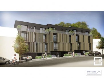 Immo Casa vous propose une nouvelle résidence située dans le quartier du Kiem à Luxembourg-Neudorf offrant des prestations de très haut standing.

Trois immeubles de 3 étages composé de 9 logements dont 3 penthouses.

Les appartements bénéficieront de 2 orientations ce qui permettra une luminosité optimale puisqu\'ils seront traversants.

Nous vous proposons par exemple ce logement comprenant une cuisine ouverte sur le salon donnant accès sur une terrasse (19m2), 2 chambres à coucher, deux salles de douche, un wc séparé, une cave et un jardin.
La conception à l\'arrière du bâtiment permettra aux résidents d\'accéder à leur jardin privatif.

Les prix affichés avec la TVA de 3%

Possibilité d\'acquérir une place de stationnement intérieur à 55 000 € HTVA.

Pour d\'autres informations veuillez contacter l\'agence.
Ref agence :1906560