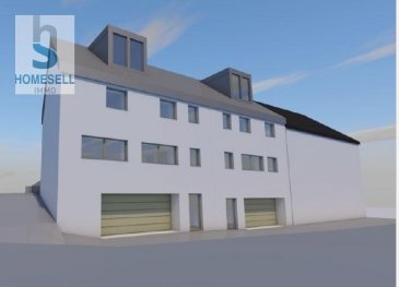 Commune de Winckrange.<br>Immeuble à transformer en maisons jumelées avec autorisation de construction.<br><br>Composition possible pour chaque lot d\'une surface totale de  +/- 200m²:<br>- Rez-de-chaussée: Garage pour 2 voitures, local technique et cave<br>- 1er étage: Cuisine ouverte sur un séjour, WC séparé<br>- 2ème étage: 3 chambres, 2 salles de bains<br>- Combles: Suite parentale avec une salle de douche<br>  Jardins / terrasses sont orientés Nord-Est.<br><br>L\'immeuble se situe sur une seule parcelle de 4a 38ca, donc un morcellement est à prévoir.<br> Les prix affichés s\'entendent frais d\'agence inclus de 3% + 17%TVA pour les 2 lots avec les plans de constructions & autorisations communales. <br><br>Inclus dans le prix: <br>- Bâtiment existant<br>- Plans <br>- Autorisations communales.<br><br>Pour plus de renseignements contactez-nous par mail : info@homesell.lu<br><br>