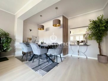 Clervaux Vente  - Appartement     475 000 € L'agence Immo-Contact vous propose ce superbe appartement de +/− 100m² situé à Clervaux.
Situé en plein cœur de la ville, cet appartement bénéficie d’une adresse d’exception, à deux pas des commerces, restaurants et toutes commodités. Un emplacement recherché offrant à la fois vie citadine, confort et authenticité, dans l’un des villages les plus charmants du Nord du Luxembourg.
L'appartement, au dernier étage d'une résidence à 4 unités, se compose comme suit :
- Hall d'entrée
- Salon avec espace salle à manger et accès sur la terrasse
- Cuisine équipée séparée avec accès sur la terrasse
- 2 chambres à coucher
- Salle de bains avec douche et WC
- WC séparés
Un espace grenier de 35m² vient compléter ce bien.
Vous bénéficierez également d’un stationnement pratique grâce au parking public situé juste en face de la résidence, accessible avec un pass délivré gratuitement par la commune aux propriétaires.
À savoir :
- Aucuns travaux à prévoir
- Appartement entièrement rénové en 2021
- Disponibilité immédiate 
Visites possibles en semaine et le samedi.
Pour toute information, contactez-moi au +352 621 794 938.
Estimation gratuite de votre bien sous 48h : +352 26 311 992 ou info@immocontact.lu
 ---------- 
Immo-Contact is offering this superb apartment of +/− 100m² located in Clervaux.
Located in the heart of the town, this apartment enjoys an exceptional location, just a stone's throw from shops, restaurants, and all amenities. A sought-after location offering city life, comfort, and authenticity in one of the most charming villages in northern Luxembourg.
The apartment, on the top floor of a 4-unit residence, is composed as follows:
- Entrance hall
- Living room with dining area and access to the terrace
- Separate equipped kitchen with access to the terrace
- 2 bedrooms
- Bathroom with shower and toilet
- Separate toilet
A 35m² attic space completes this property.
You will also benefit from convenient parking thanks to the public car park located just opposite the residence, accessible with a pass issued free of charge by the municipality to owners.
Please note:
- No work required
- Apartment completely renovated in 2021
- Available immediately
Viewings possible on weekdays and Saturdays.
For further information, please contact me on +352 621 794 938.
Free valuation of your property within 48 hours: +352 26 311 992 or info@immocontact.lu