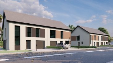 LOT 1

VENDU

Le groupe immobilier et de construction, Immo Color Promotions et AD Constructions, vous proposent la vente en futur achèvement 1 maison moderne aux amples espaces habitables intérieurs et extérieurs.
Cette maison se situé à Troine-Route sur la rue Op Patzerat.
Elle sera construite sur un terrain de 5ares89ca, d'une surface habitable de 148m², se composant au rez-de-chaussée d'un bel  escape living, salle à manger, terrasse de 10,77m² ainsi qu'un jardin d'environ 4 ares, 3 chambres à coucher, 3 WC et deux douches, garage pour une voiture et emplacement extérieur font parti de ce bien d'exception.
Le prix affiché est calculé avec 3% (sous condition d'acceptation d'application du taux super réduit, de la part de l'Administration de l'enregistrement et des domaines)

Plus d'informations? N'hésitez pas à nous contacter contact@immocolor.lu www.immocolor.lu
Tél: 691 080 103 
