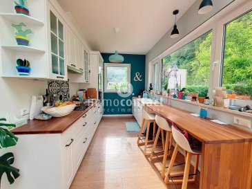 L'agence immobilière Immo-Contact vous propose cette magnifique maison totalement rénovée en 2018 avec +/−235 m2 de surface totale située à Luxembourg-Neudorf, proche de la veille ville. 
La maison a servie pour le tournage du célèbre film luxembourgeois Little Duke.
 
Idéalement située, à moins de 5 minutes de toutes les commodités.
Proche de l'école fondamentale, crèche municipale et  crèche des Petits Lions pour les plus jeunes.

Erigée sur un terrain de 5.27ares, elle se compose comme suit :

Rez-de-chaussée :

- Hall d'entrée
- Salon avec espace salle à manger, accès à la terrasse et jardin exposés Ouest
- Cuisine équipée ouverte
- Bureau ou chambre
- WC séparé

A l'étage:

- 3 chambres à coucher dont une chambre parentale avec dressing et salle de bains
- Salle de bains 

Sous-sol :

- Garage 
- Cave
- Buanderie
- Chaufferie

Ce bien dispose également d'un studio indépendant équipée avec cuisine, salle de bains et espace de vie.

Cette maison est idéale pour accueillir votre famille et lui offrir un confort maximal.

Acquisition meublé possible.

Visites possibles en semaine et le samedi.

Pour toutes informations contactez-moi au +352 621 391 355.

Estimation de votre bien (sous 48h), contactez nous +352 26 311 992 ou sur info@immocontact.lu

 ---------- 
The real estate agency Immo-Contact offers you this magnificent house completely renovated in 2018 with +/−235 m2 of total surface located in Luxembourg-Neudorf, close to the old town. 
The house was used for the shooting of the famous Luxembourg film Little Duke.
 
Ideally located, less than 5 minutes from all amenities.
Close to the primary school, municipal crèche and Petits Lions crèche for the youngest children.

Set on a 5.27 hectare plot, it comprises the following rooms:

Ground floor:

- Entrance hall
- Living room with dining area, access to west-facing terrace and garden
- Open-plan fitted kitchen
- Study
- Separate WC

First floor:

- 3 bedrooms including a master bedroom with dressing room and bathroom
- Bathroom 

Basement :

- Garage 
- Cellar
- Utility room
- Boiler room

This property also has an independent studio equipped with kitchen, bathroom and living space.

This house is ideal for welcoming your family and offering them maximum comfort.

Furnished property available.

Visits possible during the week and on Saturdays.

For further information, please contact me on +352 621 391 355.

For a valuation of your property (within 48 hours), please contact us on +352 26 311 992 or visit info@immocontact.lu.