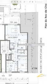 Votre agence IMMO LORENA de Pétange vous propose dans une résidence contemporaine en future construction de 8 unités sur 3 niveaux située à Pétange, 110, route de Luxembourg, un appartement au premier étage de 82,28 m2 décomposé de la façon suivante:

- Hall d'entrée
-Double living de 31,48 m2 donnant accès à la terrasse de 19,64 m2
- WC séparé de 1,79 m2
- Débarras de 3,43m2
- Salle de douche de 4,85m2
- Deux chambres de 11,39m2 et 13,48 m2 
- Une cave privative, un emplacement pour lave-linge et sèche-linge au sous sol.
Possibilité d'acquérir un emplacement intérieur (32.589,20 €)TTC 3% TVA

Cette résidence de performance énergétique AA construite selon les règles de l'art associe une qualité de haut standing à une construction traditionnelle luxembourgeoise, châssis en PVC triple vitrage, ventilation double flux, radiateurs, video - parlophone, etc... Avec des pièces de vie aux beaux volumes et lumineuses grâce à de belles baies

Ces biens constituent entres autre de par leur situation, un excellent investissement.
Le prix comprend les garanties biennales et décennales et une TVA à 3%.
Livraison prévue 2023.

1 % du prix de vente à la charge de la partie venderesse + 17% TVA
Pas de frais pour le futur acquéreur


À VOIR ABSOLUMENT!

Pour tout contact:
Joanna RICKAL: 621 36 56 40 
Vitor Pires: 691 761 110 


L'agence Immo Lorena est à votre disposition pour toutes vos recherches ainsi que pour vos transactions LOCATIONS ET VENTES au Luxembourg, en France et en Belgique. Nous sommes également ouverts les samedis de 10h à 19h sans interruption.