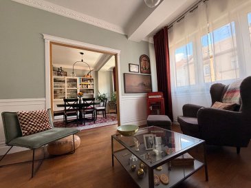 Coup de coeur à Thionviile pour cet ppartement avec 2 chambres.. Coup de coeur pour cet appartement entièrement rénové de 71 m², situé Rue du Chemin Couvert au 2? étage d'une petite copropriété.
Dès l'entrée, vous serez séduits par son atmosphère chaleureuse et particulièrement cosy. Il offre une entrée avec placards, un agréable salon, une salle à manger, une cuisine équipée, deux chambres, une belle salle de bains et un WC indépendant.
Deux balcons viennent compléter ce bien, ainsi qu'une cave.
Entièrement rénové avec des prestations de qualité, équipé notamment d'une porte blindée, cet appartement est en excellent état.
Les informations sur les risques auxquels ce bien est exposé sont disponibles sur le site Géorisques : www.georisques.gouv.fr » 
Contacts :
Karine Karas : 06 08 31 19 87
Copropriété de 11 lots - dont 5 lots habitation. (Pas de procédure en cours).
Charges annuelles : 1084.00 euros.