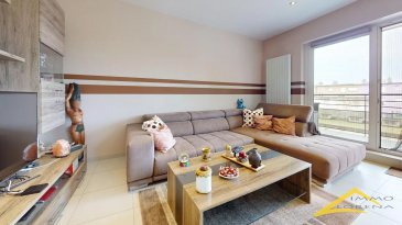L'agence IMMO LORENA de Pétange a choisi pour vous ce magnifique appartement au 1er étage avec ascenseur, d'environ 70 m2 habitables, situé à Pétange, à proximité de toutes commodités, commerces et transports en commun, écoles. 

Description du bien :

Le hall d'entrée de 6,78 m2 amenant à:
Le double living de 28 m2 avec une cuisine ouverte toute équipée donnant accès à la terrasse de 5,07 m2
1ere chambre de 11 m2
2ème chambre d'environ 10 m2
Un WC séparé faisant 1,78 m2
La salle de bain de 6,70 équipée d'une douche italienne

SOUS-SOL :
Une cave privative et un emplacement de parking lift

CARACTERISTIQUES DE L'APPARTEMENT:
Nouvelle construction année 2013
VMC
Un parking lift privatif
Résidence équipée d'un ascenseur

A VOIR ABSOLUMENT !

Pour tout contact :
Joanna RICKAL : 621 365 640
Vitor PIRES : 691 761 110

L'agence Immo Lorena est à votre disposition pour toutes vos recherches ainsi que pour vos transactions LOCATIONS ET VENTES au Luxembourg, en France et en Belgique.