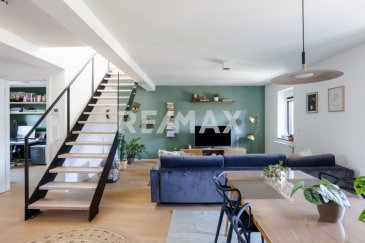 Veuillez contacter Philippe Mélard pour de plus amples informations : 
- T : 661 405 446
- E : philippe.melard@remax.lu

(En exclusivité) RE/MAX, Spécialiste de l'immobilier à Luxembourg, vous propose ce magnifique appartement de 110 m² dont environ 73 m² habitables. 

L'appartement se situe au 3ème et 4ème étage (sans ascenseur) d'une très belle résidence datant de 1930. L'immeuble se compose de 5 appartements et a entièrement été rénovée en 2016.

L’appartement se compose comme suit :
Au 3ème étage (57,77 m²) :
- Un vaste salon de 35 m² 
- Cuisine équipée de 6 m² ouverte sur le séjour
- 1 chambre de 10 m²
- 1 salle de douche avec WC

À l'étage, grenier aménagé (52,63 m²) :
- 1 suite parentale de 38 m² au sol
- Une salle de bain avec WC de 10 m² au sol

Autre composante de cette vente :
- Cave privative de 12,77 m²

La résidence, comme l’appartement, sont très bien entretenus. Chauffage collectif au gaz. Pas de travaux à prévoir.

Frais d’agence RE/MAX : 3 % du prix de vente à la charge de la partie venderesse + TVA. Toutes les offres sont soumises à acceptation des propriétaires vendeurs.
