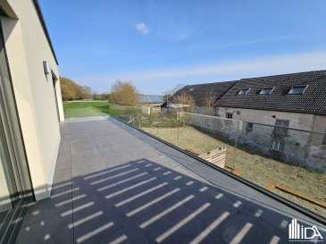 L'Immobilière de l'Attert vous propose en location ce bel appartement à Perlé, commune de Rambrouch.

L'appartement situé dans une nouvelle résidence, 1ère occupation, d'une surface habitable de 92,64 m² au 1er étage se compose de:

- hall d'entrée avec coin vestiaire
- wc séparé
- 2 chambre à coucher
- salle de douche avec double lavabos
- spacieux séjour / salle à manger avec coin cuisine équipée, sortie sur terrasse de +/-24,25 m² 
- débarras avec lave et sèche-linge.

L'appartement dispose d'une cave et de 2 emplacements de parkings intérieurs.

Loyer : 1 900€
Charges : 200€
Caution : 2 mois de loyer
Frais d'agence : 1 mois de loyer + TVA (partagé 50/50 entre locataire et bailleur)

Ce bien vous intéresse ! Merci de remplir le 