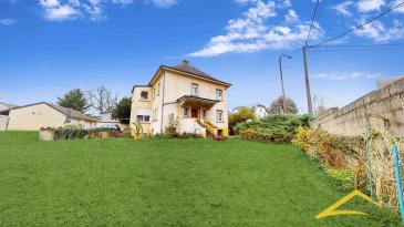 Votre agence IMMO LORENA de Pétange, partenaire de la CHAMBRE IMMOBILIERE DE Luxembourg en collaboration avec l'agence CP-IMMO (B) vous propose de découvrir  cette magnifique maison de maitre située à Aubange, d'une superficie de 246 m² et d'un terrain de 16,40 ares. 

La maison se compose comme suit:

AU REZ DE CHAUSSÉE:

Hall d'entrée de 9 m2
Une cuisine équipée de 11 m2
Véranda de 6 m2
Un double living de 32 m2
Un WC séparé faisant 1 m2

AU PREMIER ÉTAGE:

Hall de nuit de 6 m2
Quatres chambres de:
1ère chambre 11 m2 donnant accès à la petite véranda avec point d'eau de 5,88 m2
2ème chambre de 18 m2 donnant accès au balcon de 2,02 m2
3ème chambre de 13 m2
4ème chambre de 26  m2
Un débarras de 7 m2
Une salle de bain de 5 m2 équipée d'une douche

CAVE:

Un hall de 8 m2
Une salle de bains
Une buanderie de 8 m2 donnant accès à l'extérieur
Un local technique de 18 m2

A L'EXTERIEUR:
Deux garages de 20 m2 et 25 m2
Terrais de 16,40 ares

Pour tout contact et plus de renseignant veuillez contacter l'agence Immo Lorena Lux Sàrl:
Numéro de l'agence: +352 50 93 32
Joanna RICKAL: +352 621 36 56 40
Vitor PIRES: +352 691 761 110

L'agence ImmoLorena est à votre disposition pour toutes vos recherches ainsi que pour vos transactions LOCATIONS ET VENTES au Luxembourg, en France et en Belgique.

Les informations fournies par l’agence ont un caractère indicatif et non contractuel. En conséquence, elles ne peuvent engager la responsabilité de l’agence et ne dispensent pas la personne intéressée de réaliser les vérifications.