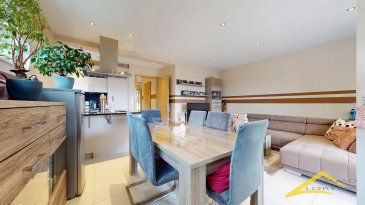 L'agence IMMO LORENA de Pétange a choisi pour vous ce magnifique appartement au 1er étage avec ascenseur, d'environ 70 m2 habitables, situé à Pétange, à proximité de toutes commodités, commerces et transports en commun, écoles. 

Description du bien :

Le hall d'entrée de 6,78 m2 amenant à:
Le double living de 28 m2 avec une cuisine ouverte toute équipée donnant accès à la terrasse de 5,07 m2
1ere chambre de 11 m2
2ème chambre d'environ 10 m2
Un WC séparé faisant 1,78 m2
La salle de bain de 6,70 équipée d'une douche italienne

SOUS-SOL :
Une cave privative et un emplacement de parking lift

CARACTERISTIQUES DE L'APPARTEMENT:
Nouvelle construction année 2013
VMC
Un parking lift privatif
Résidence équipée d'un ascenseur

A VOIR ABSOLUMENT !

Pour tout contact :
Joanna RICKAL : 621 365 640
Vitor PIRES : 691 761 110

L'agence Immo Lorena est à votre disposition pour toutes vos recherches ainsi que pour vos transactions LOCATIONS ET VENTES au Luxembourg, en France et en Belgique.
