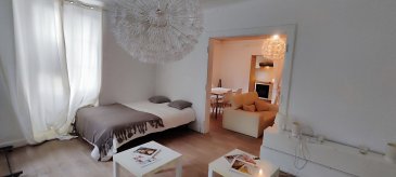 Appartement T1 de 41m² - Sarreguemines. A proximité de la place du marché à Sarreguemines, l'agence Nord Sud Immobilier vous propose un appartement loué meublé composé d'une pièce de vie, une cuisine équipée, une chambre et une salle d'eau. 

Le loyer est de 390€ par mois et 100€ de charges forfaitaires comprenant le chauffage, l'eau, l'électricité, la taxes des ordures ménagères. 

Les informations sur les risques auxquels ce bien est exposé sont disponibles sur le site Géorisques : www.georisques.gouv.fr

Contact Nord Sud Immobilier à Rohrbach, Bitche, Diemeringen et Sarreguemines au 0372640102