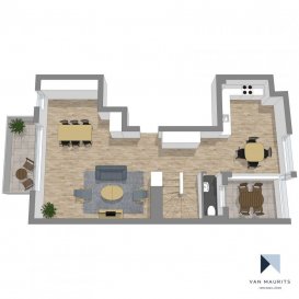 Situé dans une rue calme à Gasperich, au 3ème et 4ème étage (ascenseur) d'un petit immeuble résidentiel en construction, ce duplex d'une superficie de ± 118 m² se composera comme suit :
 
Au 3ème étage, le hall d'entrée ± 7 m² avec wc séparé ± 2 m² dessert le séjour ± 39 m² avec accès au balcon ± 6 m² orienté nord et la cuisine équipée ± 15 m².
 
Au 4ème étage, un palier ± 4 m² dessert trois chambres de ± 13, 14 et 15 m² avec placards intégrés, une salle de bain ± 4 m² et une salle de douche ± 5 m².
 
Au rez-de-chaussée, un garage pour une voiture ± 16 m² ainsi qu'un emplacement de parking devant le garage ± 16 m² complètent l'offre.
 
Prix annoncé avec TVA à 17% = 1 249 250 €
Prix annoncé avec TVA à 3 % (privé) = 1 199 250 €
 
 
Généralités:
 
Disponibilité: fin des travaux - 2020
Situation idéale :
- Large offre de transports en commun depuis et vers la ville (bus, futur tram)
- Ban de Gasperich : Lycée Vauban, écoles, centre commercial, grand parc arboré, accès autoroutiers.