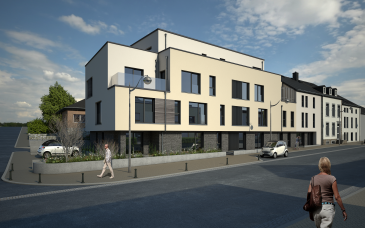 Nouvelle résidence ''SCHIEREN II'' composée de 15 appartements de haut standing répartis en 2 blocs de 4 niveaux et située à Schieren, au sein d'un village calme.

Appartement n° A.2.6 (lot 059) neuf au 2ème étage du Bloc A avec une surface habitable de +/- 72,19 m2 se composant comme suit : d'un hall d'entrée desservant un WC séparé, de 2 chambres à coucher (+/- 10,27 m2 et +/- 14,12 m2), d'une salle de douche avec WC (+/- 6,26 m2), d'un débarras (+/- 2,69 m2), d'une cuisine à équiper ouverte sur un séjour de +/- 29,14 m2 avec accès à 2 balcons (+/- 6,26 m2 et 7,67 m2).

Une cave (lot 021) complète ce bien.

Le prix de vente est affiché avec une TVA 3% incluse.

Possibilité d'acquérir un emplacement intérieur Parklift au prix de 29.000,- € et/ou un emplacement de parking intérieur au prix de 35.000,- € - TVA 3% incluse.

Pour plus d'informations veuillez nous contacter.

info@newgest.lu ou au +352 621 323 127