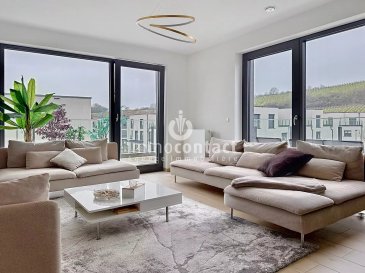 L’agence Immo-Contact vous propose à la vente ce superbe appartement d’environ 105 m² de surface habitable, situé dans une résidence récente et moderne, offrant un vaste espace de vie, 3 chambres à coucher, 2 salles de bains et une magnifique terrasse d’environ 33 m² orientée Ouest.

Idéalement situé à Mertert, à seulement 22 minutes du Kirchberg, l’appartement bénéficie d’un emplacement particulièrement pratique. La résidence se trouve à 2 minutes à pied d’une crèche, à proximité immédiate des arrêts de bus, à 6 minutes de la gare de Wasserbillig, et à quelques minutes d’une épicerie, d’une boulangerie et d’un cabinet médical.

Situé au 2áµ‰ et dernier étage, l’appartement offre une luminosité exceptionnelle grâce à son orientation et à ses larges ouvertures.

Il se compose comme suit :

– Hall d’entrée avec armoire encastrée
– Spacieux salon / salle à manger avec accès direct à la terrasse de 33 m² orientée Ouest
– Belle cuisine équipée ouverte
– Deux chambres à coucher
– Suite parentale avec salle de bains privative et accès terrasse
– Salle de douche avec WC et fenêtre
– Débarras avec espace buanderie

Une cave privative ainsi que deux emplacements de parking intérieurs complètent ce bien.

La résidence dispose d’équipements modernes et performants : système d’alarme relié aux pompiers, installation sprinkler, porte d’entrée centralisée sécurisée, système de gestion des déchets avec badge, et répond aux normes énergétiques actuelles.

Un bien lumineux, moderne et idéalement situé, parfait pour une famille ou un couple recherchant confort et praticité.

Pour plus de renseignements ou pour organiser une visite, contactez-nous au +352 621 75 86 43 ou par email à anastasia.feron@immocontact.lu.

Visites possibles en semaine ainsi que le samedi.

 ---------- 
Immo-Contact Real Estate Agency is pleased to offer for sale this superb apartment of approximately 105 sqm of living space, located in a recent and modern residence. The property features a spacious living area, 3 bedrooms, 2 bathrooms and a beautiful west-facing terrace of approximately 33 sqm.

Ideally located in Mertert, just 22 minutes from Kirchberg, the apartment enjoys a highly convenient setting. The residence is only a 2-minute walk from a daycare center, close to bus stops, 6 minutes from Wasserbillig train station, and within short distance of a grocery store, bakery and medical practice.

Situated on the 2nd and top floor, the apartment benefits from excellent natural light thanks to its orientation and large windows.

The layout is as follows:

– Entrance hall with built-in wardrobe
– Spacious living and dining area with direct access to the 33 sqm west-facing terrace
– Beautiful open-plan fully equipped kitchen
– Two bedrooms
– Master suite with private bathroom and terrace access
– Shower room with WC and window
– Storage room with laundry area

A private cellar and two indoor parking spaces complete this property.

The residence offers modern and high-performance facilities, including a fire-connected alarm system, sprinkler system, centralized secured entrance door, badge-operated waste management system, and complies with current energy efficiency standards.

A bright, modern and ideally located property, perfect for a family or a couple looking for comfort and convenience.

For further information or to arrange a viewing, please contact us at +352 621 75 86 43 or by email at anastasia.feron@immocontact.lu.
Viewings are possible during the week as well as on Saturdays.