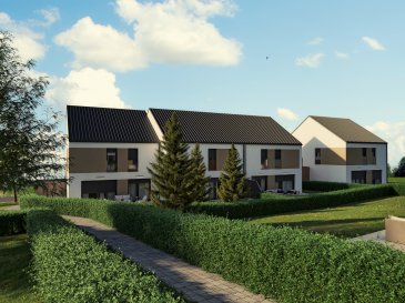 En future construction et située dans un NOUVEAU quartier EXCLUSIVEMENT résidentiel, SUPERBE Maison NEUVE (lot 10), présentant 3 « côtés libres », disposant d'une surface totale de +/- 236 m2 dont +/- 168 m2 habitables sur +/- 3.20 ares de terrain privatif, comprenant :

Au rez-de-chaussée :
- Hall d'accueil.
- WC séparé.
- Grand salon et salle à manger avec accès de plain-pied à la terrasse de +/- 25 m2 et au jardin (+ abris de jardin de +/- 5 m2 à l'extérieur).
- Cuisine non équipée ouverte ou fermée sur salle à manger.
- Arrière cuisine / débarras.
- Buanderie.
- Local technique.
- Garage pour 2 voitures côte à côte + emplacements extérieurs.

Au 1er étage :
- Hall d'étage.
- 1 suite parentale avec dressing et salle de bains privative.
- 3 chambres à coucher.
- Salle de bains principale.

Au 2ème étage :
- Pièce polyvalente pouvant servir de 4eme et/ou 5eme chambre, bureau, salle de jeux, fitness.
- Grenier mansardé de +/- 31 m2 au sol.

Classe énergétique A/A : Chaudière pompe à chaleur avec chauffage par le sol / Triple vitrage et volets électriques / VMC double flux / revêtements des sols et muraux inclus et au choix des clients / et salles de bains complètes avec meuble lavabo au choix inclus.

Les plans restent modifiables selon vos besoins et les nécessités techniques à respecter. Frais d'acte notarié applicables sur le montant de la quote-part de terrain. Application direct du taux de TVA à 3 %.

Le prix annoncé s'entend TTC 3 %.