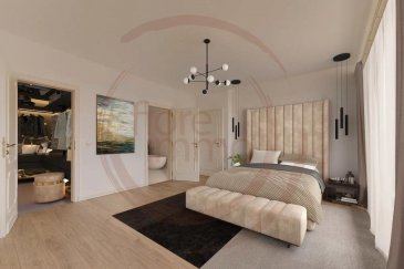 SOUS COMPROMIS !!!

Nous avons le plaisir de vous proposer à la vente un appartement traversant en plein cœur de Luxembourg-Kirchberg.

Très lumineux avec ses ouvertures vitrées, doté de vues imprenables sur la Ville Haute de Luxembourg et sur la Vallée de Dommeldange, l’appartement offre de grands espaces de vie distribués sur 147m2 habitables.

Déjà en excellentes conditions d’habitation, l’appartement s’adapte aussi au design contemporain, comme le montrent les photos du dossier (photos non contractuelles) qui vous permettront de l’apprécier davantage dans sa dimension de “maison de rêve”.

Il se compose de :
-	Un grand hall d'entrée central desservant les espaces de vie ;
-	Une cuisine ouverte sur la salle à manger avec sortie sur un des balcons exposés sud-ouest ;
-	Un salon spacieux ;
-	Deux grandes chambres à coucher, dont une avec possibilité de suite parentale (dressing et salle de bain), et l’autre avec salle de douche intégrée (les deux avec WC) ;
-	Un bureau (ou une pièce aménageable à votre gré) ;
-	Une toilette d’agrément, une buanderie, un vestiaire ;

Annexes : une grande cave et un emplacement de parking intérieur à 50.000 Euros (possibilité d'acheter jusqu’à deux emplacements supplémentaires au besoin).

Prestations accessoires : porte d’entrée sécurisée/blindée, vidéophonie, double vitrage, volets électriques, sols refaits à neuf dans les chambres et le bureau.

Pour plus de renseignements, veuillez contacter l'agence.<br />Wir freuen uns, Ihnen eine Wohnung im Herzen von Luxemburg-Kirchberg zum Verkauf anzubieten.

Sehr hell mit glasierten Öffnungen, mit atemberaubenden Ausblicken auf die Haute Ville de Luxembourg und das Tal Dommeldange, bietet die Wohnung große, verteilte Wohnräume auf 147m2 wohnlich.

Die Wohnung ist bereits in ausgezeichneten Wohnverhältnissen und passt sich auch dem zeitgenössischen Design an, wie die Fotos in der Akte zeigen (nicht vertragliche Fotos), die es Ihnen ermöglichen, es in ihrer Dimension als 