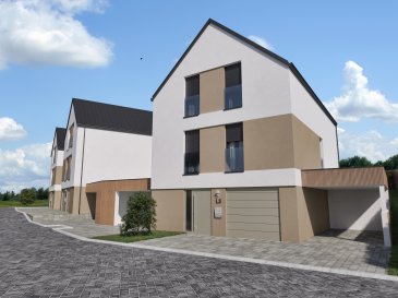 En future construction et située dans un NOUVEAU quartier EXCLUSIVEMENT résidentiel, SUPERBE Maison NEUVE (lot 3), présentant 4 « côtés libres », disposant d'une surface totale de +/- 200 m2 dont +/- 151 m2 habitables sur +/- 4.08 ares de terrain privatif, comprenant :

Au rez-de-chaussée :
- Hall d'accueil.
- Local Technique.
- Buanderie.
- Stockage / rangement.
- Pièce polyvalente pouvant servir de 5eme chambre, bureau, salle de jeux, fitness?
- Garage pour 2 voitures + emplacements extérieurs.
- 1 carport extérieurs (1 voiture).

Au 1er étage :
- Hall d'étage.
- WC séparé.
- Grand salon et salle à manger avec accès de plain-pied à la terrasse de +/- 17.40 m2 et au jardin de +/- 207 m2 (+ abris de jardin de +/- 5 m2 à l'extérieur).
- Cuisine non équipée ouverte ou fermée sur salle à manger.
- 1 suite parentale avec salle de bains privative.

Au 2ème étage :
- Hall d'étage.
- 2 chambres à coucher.
- 1 Suite parentale avec salle de bains privative.
- WC séparé.
- Salle de bains principale.

Classe énergétique A/B : Chaudière pompe à chaleur avec chauffage par le sol / Triple vitrage et volets électriques / VMC double flux / revêtements des sols et muraux inclus et au choix des clients / et salles de bains complètes avec meuble lavabo au choix inclus.

Les plans restent modifiables selon vos besoins et les nécessités techniques à respecter. Frais d'acte notarié applicables sur le montant de la quote-part de terrain. 
Application direct du taux de TVA à 3 %.

Le prix annoncé s'entend TTC 3 %.