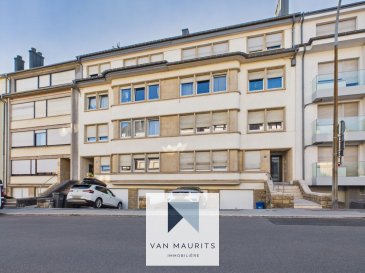 Situé à Merl dans la commune de Luxembourg, au 2ième étage d'une résidence datant de 1968, cet appartement d'une surface habitable de ± 101 m² se compose comme suit:

Au 2ième étage un hall d'entrée de ± 11 m² dessert un séjour/salon de ± 18 m² ouvert sur une salle à manger de ± 16 m², une cuisine séparée équipée/aménagée de ± 12 m² avec un débarras de ± 1,5 m² et accès à un balcon de ± 5 m². Deux chambres de ± 14 et 22 m², une salle de bain de ± 5 m² (baignoire, lavabo, miroir, chauffe-serviettes, wc) ainsi qu'un wc séparé de ± 2 m² viennent compléter l'étage.

Au sous-sol une cave privé de ± 4 m², une cave commune ainsi qu'un jardin commun complètent l'offre.

Détails complémentaires:
- Chaudière au gaz, chauffage par radiateurs,
- Fenêtres châssis PVC, double vitrage, volets manuels 
- Idéalement situé près des transports publique, écoles, restaurants, le parc de Merl

Loyer: 2.330,- € / mois
Charges: 70,- € / mois
Garantie bancaire 2 moisde loyer : EUR 4.660,-
Commission agence 1 mois de loyer + TVA (17%) (partagé 50/50 entre locataire et bailleur)
Disponible à partir du 01.10.2026
Contrat 1 an reconductible d'année en année
Animaux domestique NON accepté

Personne de contact:
M De Villers Achille
Tel. +352 / 621 10 80 10
email: achille@vanmaurits.lu