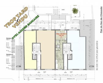 Votre agence IMMO LORENA de Pétange vous propose dans une résidence contemporaine en future construction de 8 unités sur 3 niveaux située à Pétange, 110, route de Luxembourg, Un duplex renversé de 95.15 m2 décomposé de la façon suivante:

RDCH:
- Un hall de nuit
- Une chambre de 13,86 m2 donnant accès a la terrasse de 19,33 m2
- Deuxième chambre de 10,02 m2
- Un coin de rangement de 1,30 m2
- Un WC séparé de 1,39 m2
- Salle de douche de 3,34 m2

PREMIER ETAGE:
- Hall d'entrée 
- Une  cuisine séparée de 15,86 m2
- Un WC séparé de 1,39 m2
- Un salon de 18,14 m2 donnant accès a la terrasse de 6,25 m2


- Une cave privative, un emplacement pour lave-linge et sèche-linge au sous sol.
Possibilité d'acquérir un emplacement intérieur (28.840 €)TTC 3%

Cette résidence de performance énergétique AB construite selon les règles de l'art associe une qualité de haut standing à une construction traditionnelle luxembourgeoise, châssis en PVC triple vitrage, ventilation double flux, radiateurs, video - parlophone, etc... Avec des pièces de vie aux beaux volumes et lumineuses grâce à de belles baies.
Ces biens constituent entres autre de par leur situation, un excellent investissement.
Le prix comprend les garanties biennales et décennales et une TVA à 3%.
Livraison prévue juin 2022.

1,5% du prix de vente à la charge de la partie venderesse + 17% TVA
Pas de frais pour le futur acquéreur

À VOIR ABSOLUMENT!

Pour tout contact:
Joanna RICKAL: 621 36 56 40 
Vitor Pires: 691 761 110 
Kevin Dos Santos: 691 318 013

L'agence Immo Lorena est à votre disposition pour toutes vos recherches ainsi que pour vos transactions LOCATIONS ET VENTES au Luxembourg, en France et en Belgique. Nous sommes également ouverts les samedis de 10h à 19h sans interruption.