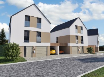 En future construction et située dans un NOUVEAU quartier EXCLUSIVEMENT résidentiel, SUPERBE Maison NEUVE (lot 1), présentant 4 « côtés libres », disposant d'une surface totale de +/- 200 m2 dont +/- 166 m2 habitables sur +/- 4.61 ares de terrain privatif, comprenant :

Au rez-de-chaussée :
- Hall d'accueil.
- Local Technique.
- Buanderie.
- Stockage / rangement.
- Pièce polyvalente pouvant servir de 5eme chambre, bureau, salle de jeux, fitness?
- Garage pour 1 voiture + emplacements extérieurs.
- 2 carport extérieurs (2 voitures).

Au 1er étage :
- Hall d'étage.
- WC séparé.
- Grand salon et salle à manger avec accès de plain-pied à la terrasse de +/- 17.40 m2 et au jardin de +/- 175 m2 (+ abris de jardin de +/- 5 m2 à l'extérieur).
- Cuisine non équipée ouverte ou fermée sur salle à manger.
- 1 suite parentale avec salle de bains privative.

Au 2ème étage :
- Hall d'étage.
- 3 chambres à coucher dont une avec salle de bains privative suite parentale avec salle de bains privative.
- WC séparé.
- Salle de bains principale.

Classe énergétique AA : Chaudière pompe à chaleur avec chauffage par le sol / Triple vitrage et volets électriques / VMC double flux / revêtements des sols et muraux inclus et au choix des clients / et salles de bains complètes avec meuble lavabo au choix inclus. 

Les plans restent modifiables selon vos besoins et les nécessités techniques à respecter. Frais d'acte notarié applicables sur le montant de la quote-part de terrain. 
Application direct du taux de TVA à 3 %.

Le prix annoncé s'entend TTC 3 %.