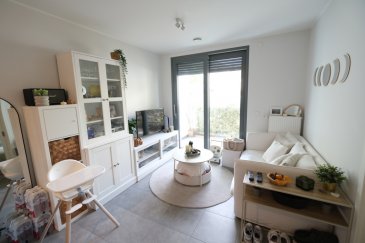 Luxembourg-Differdange, 5, rue Astrid Lindgren,  
beau studio / une chambre de 38m2 au rez-de-chaussée avec terrasse.  
Entrée, living, cuisine ouverte sur living, terrasse avec haies, salle de douche avec WC, chambre separée, cave n007 et un emplacement parking n03.  
Année de construction 2018-2019, classe énergétique : AB.  
Loyer : 1.000 euros + 180 euros de charges. Libre le 1er décembre 2026. Contrat de bail de un an minimum.  
Pour une seule personne, pas d'animaux.  
Frais d'agence : un mois de loyer + TVA, 50% à charge du bailleur, 50% à charge du locataire.