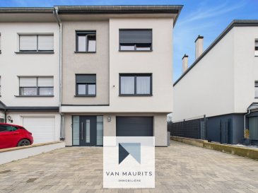 Maison entièrement rénovée avec studio et logement intégré - Bascharage

Située dans une rue calme de Bascharage, cette maison construite en 1964 a été entièrement rénovée en 2019.

Caractéristiques principales :

Superficie du terrain : 2,68 ares

Isolation extérieure, toiture, électricité, chauffage, canalisations : entièrement neufs

Cuisine moderne entièrement équipée avec accès direct à la terrasse et au jardin

Fenêtres triple vitrage avec volets électriques

Chauffage au gaz par radiateurs (passeport énergétique : D/E)

Vidéophone installé

Espaces de vie :

Maison principale lumineuse et fonctionnelle avec une belle pièce de vie lumineuse de +/- 36 m² avec accès direct à la terrasse (sans vis-à-vis) et au jardin

3 belles chambres de 22 m², 15 m² et 15 m²

1 salle de douche avec wc et 1 salle de bain avec wc

Studio aménagé au dernier étage

Logement intégré à l'arrière du bâtiment, idéal pour un logement indépendant ou un revenu locatif (appartement 1 chambre de +/- 33m²)

Extérieur & stationnement :

Nouvelle terrasse parfaite pour vos moments de détente

3 emplacements extérieurs + 1 double garage

Points forts :

Cette maison a été rénovée avec des matériaux de très grande qualité, offrant un cadre de vie moderne, confortable et économe en énergie. Elle est idéale pour une famille souhaitant bénéficier d'espaces supplémentaires ou pour un investisseur recherchant une rentabilité immédiate grâce aux studios.

Contact:
Philippe Mélard
+352 661 405 446
philippe@vanmaurits.lu