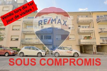***SOUS COMPROMIS***
RE/MAX, spécialiste de l'immobilier à Luxembourg, vous propose à la vente à MONDORF LES BAINS un appartement de 2 chambres avec de beaux volumes !

Situé dans une rue très calme à deux pas des thermes, d'une superficie d'environ 73 m² habitables, au troisième étage SANS ASCENSEUR d'une résidence en très bon état.

Il se compose de la manière suivante : Une entrée faisant découvrir un escalier amenant au niveau de l'appartement, un hall d'entrée de 10,5 m², une pièce de vie séjour/salle à manger d'env. 24 m² qui donne à un beau balcon d'env. 5 m² avec une belle vue, une cuisine équipée d'env. 9 m² qui donne à un deuxième balcon d'env.3 m² avec vue sur le garage, une chambre d'env. 15 m², la deuxième chambre d'env. 9 m²(chambre d'enfant ou bureau) et une salle de douche d'env. 6 m².

Ce bel appartement est aussi complété par une cave privative de 6 m² et un garage privatif d'env. 15 m² avec possibilité de stationnement devant le garage.

Caractéristiques supplémentaires :

-	Fenêtres double vitrage 2013
-	Cuisine équipée 2013
-	Salle de douche rénovée en 2013
-	Toit refait en 2019
-	Façade voté et accordé pour rénovation en 2020 (frais au propriétaire actuel)
-	Chauffage à Mazoute 1993

-	Charges mensuelles : 215 €/mois


Disponibilité dans un délai assez court.

La commission d'agence est incluse dans le prix de vente et supportée par le vendeur.

SIMOES Michael
+352 691 680 986
michael.simoes@remax.lu
Ref agence :5096327