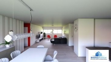 !!!!!! SOUS RESERVATION !!!!!
Découvrez ce bel appartement de 3 chambres.
Spacieux et lumineux d'une surface total de 123 m2.
Traversant d'Est en Ouest, en plein c?ur du centre d'Hesperange.
Située en rue principale à deux pas de la place de la commune des commerces de proximités

Se composant comme suit:
Entrée hall / vestiaire
Séjour et salle à manger ouvert  de 43.70 m2
Cuisine ouverte sur salle à manger 10,30 m2
Hall de nuit / Wc séparé
Une chambre parentale 15 m2 avec pièce pour spacieux dressing 
Une chambre 14,9 m2
Une salle de bain 5,8 m2
Une chambre 11,9 m2
Balcon terrasse de 10,6 m2

2 emplacements intérieurs sont compris avec l'appartement.
 

Parties communes:
Local poubelles, buanderie, chaufferie, espace poussette.

Hesperange, une commune à Proximité du centre de la ville de Luxembourg, 8 km du Kirschberg.
Cette petite commune dispose de Maison relais et crèches, Les transports en commun proposés: navette, flexibus, night rider.
Ainsi que de nombreuses infrastructures sportives terrain de foot, hall sportif. de nombreux circuit auto pédestres 4-6-12 km.
 
 Le prix affiché Tva réduite 3 %, sous réserve d'acceptation par l'administration de l'enregistrement.

Nous recherchons en permanence pour la vente et pour la location,
des appartements, maisons, terrains à bâtir etc pour notre clientèle déjà existante.
Achat par notre société aussi.

N'hésitez pas à nous contacter si vous avez un bien pour la vente ou la location.
Estimation gratuites voir conditions en agence.
 
Ref agence :B881718