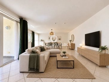 L'agence immobilière Immo-Contact vous propose ce magnifique appartement lumineux de +/− 115 m², situé au 1er étage, dans une rue calme à Bereldange, à proximité du centre-ville et à quelques minutes de Luxembourg-Ville.

Grâce à ses beaux volumes, sa luminosité et son agencement fonctionnel, cet appartement offre un cadre de vie confortable et agréable. Il conviendra parfaitement à un couple ou à une jeune famille à la recherche d'un bien spacieux, lumineux et idéalement situé.

La tres belle commune de Bereldange offre un cadre de vie agréable et paisible, tout en permettant de rejoindre rapidement Luxembourg-Ville. Les commerces de proximité, écoles, transports en commun et différentes commodités sont facilement accessibles.

Situé au 1er étage, l'appartement se compose comme suit :

- Hall d'entrée avec placard encastré
- WC séparé
- Très spacieux et lumineux salon offrant un bel espace de vie avec accès terrasse exposée Sud Ouest
- Cuisine équipée séparée avec accès terrasse exposée Sud-Ouest (possibilité d'en faire une 3ème chambre)
- 2 chambres à coucher, dont une chambre principale de +/− 20 m²
- Salle de bain avec douche, WC et fenêtre

Un jardin vient compléter ce bien, offrant un agréable espace extérieur qui pourra facilement être aménagé en coin jeux pour les enfants ou en espace convivial pour profiter en famille ou avec des amis, des belles journées d'été .

Un garage avec deux emplacements de stationnement en enfilade, deux emplacements de parking extérieurs ainsi qu'un espace cave viennent également compléter ce bien.

Un bien complet et confortable, idéalement situé pour profiter d'un environnement calme tout en restant proche de toutes les commodités et de Luxembourg-Ville.

Pour toutes informations, contactez-moi au +352 621 391 355.

Estimation de votre bien (sous 48h), contactez-nous au +352 26 311 992 ou sur [info@immocontact.lu](mailto:info@immocontact.lu).