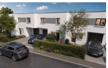 Cette maison unifamiliale en VEFA Lot 2, construite par Maisons Tradilux au sein du lotissement Im Herbstfeld à Blaschette, développe une surface habitable de 123,94 m² répartie sur deux niveaux. Le rez-de-chaussée s'organise autour d'un hall d'entrée de 10,85 m², d'une cuisine indépendante généreuse de 14,97 m², d'un séjour de 26,00 m² directement ouvert sur la terrasse SUD de 21,22 m², d'une chambre parentale de 12,29 m² avec salle de bain privée attenante, d'une buanderie de 7,35 m², d'un WC séparé et d'un garage intégré de 18,00 m². À l'étage, trois chambres de 13,49 m², 12,44 m² et 12,67 m² sont desservies par une salle de bain complète de 9,66 m². La maison bénéficie d'un jardin privatif de ±210 m².

Les prix de la construction sont fixe, non soumis aux index

La construction répond aux normes énergétiques les plus exigeantes du Grand-Duché. Le chauffage est assuré par une pompe à chaleur VIESSMANN Vitocal 150A avec chauffage par le sol sur l'ensemble de la surface habitable et production d'eau chaude sanitaire par ballon de 250 litres. La ventilation est réalisée par une VMC double flux avec récupération de chaleur. Les menuiseries extérieures en PVC anthracite/blanc REHAU ou SCHÜCO sont à triple vitrage (U-wert < 1,00 W/m².K) avec volets roulants électriques. L'isolation thermique par l'extérieur est de 160 mm de polystyrène graphité (U-wert = 0,13 W/m².K). Les équipements sanitaires Van Marcke comprennent : 2 WC suspendus Villeroy & Boch avec plaque de commande TECE, meuble simple vasque 60 cm en salle de bain parentale, meuble double vasque 120 cm avec miroir LED en salle de bain principale, douche thermostatique Zucchetti 120×90 avec colonne et douche de tête, lave-main. Carrelage 60×60 au rez-de-chaussée, parquet stratifié à l'étage. Porte de garage sectionnelle Hörmann 2,50 m × 2,12 m automatisée. Passeport énergétique classe A.

Cette maison mitoyenne est implantée dans le lotissement Im Herbstfeld, voie sans issue garantissant calme absolu et sécurité pour les familles. La terrasse de 21,22 m² et le jardin privatif de ±210 m² sont orientés plein SUD, offrant un ensoleillement maximal sur l'espace de vie extérieur.

Blaschette, village résidentiel de la commune de Lorentzweiler, bénéficie d'une localisation stratégique au cœur du Grand-Duché. L'autoroute A7 est accessible en quelques minutes pour rejoindre le Kirchberg en 15 minutes et Luxembourg-Ville en 20 minutes. Mersch et ses commodités sont à 10 minutes. L'école fondamentale de Lorentzweiler est à 3 minutes, les transports en commun desservent le centre-ville de Luxembourg depuis un arrêt situé à proximité immédiate.

Prix indiqué TTC TVA mixte (3%/17% selon Art. 44ter Loi TVA LU ? plafond 50 000 €/logement), sous réserve de l'autorisation de l'Administration de l'Enregistrement, des Domaines et de la TVA (AED). Les plans et aménagements intérieurs présentés sont susceptibles d'être modifiés, sous réserve d'acceptation du Constructeur (Maisons Tradilux) et dans le respect des autorisations urbanistiques délivrées par la Commune de Lorentzweiler.