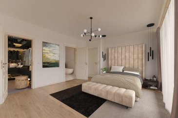 Nous avons le plaisir de vous proposer à la vente un appartement traversant en plein c½ur de Luxembourg-Kirchberg.<br><br>Très lumineux avec ses ouvertures vitrées, doté de vues imprenables sur la Ville Haute de Luxembourg et sur la Vallée de Dommeldange, l\'appartement offre de grands espaces de vie distribués sur 147m2 habitables.<br><br>Déjà en excellentes conditions d\'habitation, l\'appartement s\'adapte aussi au design contemporain, comme le montrent les photos du dossier (photos non contractuelles) qui vous permettront de l\'apprécier davantage dans sa dimension de ?maison de rêve?.<br><br>Il se compose de :<br>- Un grand hall d\'entrée central desservant les espaces de vie ;<br>- Une cuisine ouverte sur la salle à manger avec sortie sur un des balcons exposés sud-ouest ;<br>- Un salon spacieux ;<br>- Deux grandes chambres à coucher, dont une avec possibilité de suite parentale (dressing et salle de bain), et l\'autre avec salle de douche intégrée (les deux avec WC) ;<br>- Un bureau (ou une pièce aménageable à votre gré) ;<br>- Une toilette d\'agrément, une buanderie, un vestiaire ;<br><br>Annexes : une grande cave et un emplacement de parking intérieur à 50.000 Euros (possibilité d\'acheter jusqu\'à deux emplacements supplémentaires au besoin).<br><br>Prestations accessoires : porte d\'entrée sécurisée/blindée, vidéophonie, double vitrage, volets électriques, sols refaits à neuf dans les chambres et le bureau.<br><br>Pour plus de renseignements, veuillez contacter l\'agence.<br /><br />Wir freuen uns, Ihnen eine Wohnung im Herzen von Luxemburg-Kirchberg zum Verkauf anzubieten.<br><br>Sehr hell mit glasierten Öffnungen, mit atemberaubenden Ausblicken auf die Haute Ville de Luxembourg und das Tal Dommeldange, bietet die Wohnung große, verteilte Wohnräume auf 147m2 wohnlich.<br><br>Die Wohnung ist bereits in ausgezeichneten Wohnverhältnissen und passt sich auch dem zeitgenössischen Design an, wie die Fotos in der Akte zeigen (nicht vertragliche Fotos), die es Ihnen ermöglichen, es in ihrer Dimension als \