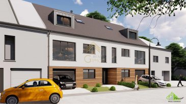 REAL G IMMO, vous propose cette future construction à Garnich de  /- 160m².

Cette maison vous offrira de beaux espaces de vie répartis comme suit:
Hall d'entrée, cuisine ouverte sur le salon et salle à manger donnant accès à une terrasse de 21m², débarras, 3 chambres à coucher dans l'une avec une salle de douche privée, toilette séparé, salle de bain. 

À ce bien s'ajoute, une cave, un garage pour deux voitures, local chaufferie et un jardin. 

Délai de livraison : Printemps 2021

Tous les prix annoncés s'entendent à 3 % TVA, sujet à une autorisation par l'Administration de l'Enregistrement et des Domaines.

Nous sommes disponibles pour vous faire une présentation de la maison et du cahier de charges, n'hésitez pas à nous contacter 28.66.39-1 ou bien par mail : info@realgimmo.lu.

Les prix s'entendent frais d'agence de 3 % TVA 17 % inclus.

Les visites ont repris, et nous sommes heureux de pouvoir à nouveau vous revoir ! Notre équipe sera équipée de gants et de masques afin de vous recevoir ou vous faire visiter nos biens en toute sécurité. 
Ref agence :73313
