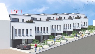 Belle maison à Tétange, d'une architecture contemporaine érigée sur un terrain de 5.34 ares aux finitions luxueuses d'une surface totale de 224.765m2, dont une surface habitable net de 184.12m2.

Elle se compose en rez-de-chaussée :
-	d'un hall d’accueil (+/-8.12.m2), 
-	couloir (+/-8.44m2), 
-	bureau/buanderie ou cave (17.71m2) 
-	avec accès au jardin privative, cave/buanderie (5.13), 
-	chaufferie (+/-4.44m2) et 
-	une garage avec deux emplacements intérieurs (40.64m2).

Au premier étage : 
-	living spacieux et lumineux, salle à manger et une cuisine ouverte (total +/-60m2), 
-	un bureau (+/-9.9m2), 
-	couloir (+/-5.15m2)

Au deuxième et dernier étage : 
-	chambre parental (+/-14m2) avec salle de douche et accès au terrasse (+/-11.25m2)
-	deux chambres (11.18 + 11.18m2) avec accès au terrasse 
-	salle de bain (7.56m2)
-	couloir (3.10m2)

Caractéristiques: chauffage au sol, panneaux solaires, ventilation double flux, triple vitrage, volets électriques, revêtements de sols et sanitaire au choix du client.

N'hésitez pas à nous contacter pour tout complément d'information.

E-Mail: info@fn-promotion.lu
GSM: +352 621 139 988
