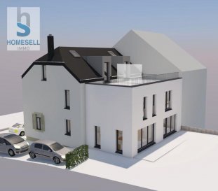 Homesell Immo vous propose un projet autorisé dans la commune de Mertzig d\'une maison à transformer en 2 maisons jumelées. <br><br>Chaque lot disposera de:<br>-  de 140m² à 152m² de surface habitable <br>- 3 à 4 chambres<br>- 2 salle de bains<br>- une cuisine<br>- un séjour<br>- cave<br>- des terrasses entre 21,00m² et 24,00m² <br>- jardins privatifs<br>- 2 emplacements extérieurs par lot<br><br>Dans le prix, il est compris la maison dans l\'état actuel avec les autorisations de la commune pour la transformation. Le coût des travaux de transformation seront à charge des futurs acquéreurs.<br><br>Si vous désirez de plus amples renseignements contactez-nous.<br>Tél.: 28 11 22 -1 info@homesell.lu <br><br>HOMESELL Immo votre guide de l\'immobilier.<br><br>