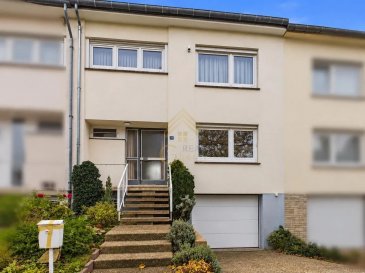 Maison à vendre – Luxembourg-Ville, rue Jules Salentiny

Située dans une rue résidentielle agréable de Luxembourg-Ville, au sein d’un quartier développé à partir de la fin des années 1970 et au début des années 1980, cette maison offre un cadre de vie paisible et convivial.

D’une surface habitable d’environ 105 m², elle se compose de trois chambres à coucher et dispose d’un joli salon situé à l’arrière de la maison, bénéficiant d’un accès direct au balcon, idéal pour profiter des beaux jours et prolonger les moments de détente à l’extérieur.

À l’arrière, vous profiterez également d’un agréable jardin, parfait pour les repas en famille ou les moments de détente en plein air. Un garage pour une voiture complète le bien.

La maison offre un beau potentiel de personnalisation et nécessite quelques travaux de rafraîchissement afin d’être remise au goût du jour. La toiture, la façade et le système de chauffage sont dans un état encore correct, constituant des atouts intéressants pour envisager sa modernisation.

 ---------- 
Discover this lovely house for sale in Luxembourg, offering 102 m² of comfortable living space. The property features 3 spacious bedrooms among its 8 rooms, perfect for families or those seeking extra space for a home office or guest room. Beautifully maintained, the home includes modern double glazing and durable PVC windows, ensuring energy efficiency and a peaceful indoor environment.

Step outside to enjoy a generous backyard with mature landscaping and a private terrace, ideal for outdoor dining or relaxing weekends. The outdoor space provides a tranquil setting and plenty of room for gardening or family activities. Large windows invite natural light throughout the home, creating a bright and welcoming ambiance in every room.

Conveniently located in Luxembourg City, this property enjoys easy access to local amenities, schools, and public transport. With its practical layout and charming outdoor areas, this house offers a wonderful opportunity to settle in one of the city’s most desirable neighborhoods.