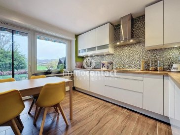 L'agence immobilière Immo-Contact vous propose ce magnifique appartement de +/− 100m² situé à Bereldange à moins de 5 minutes de Luxembourg-Ville.

Idéalement situé, ce bien est idéal pour un couple ou une jeune famille.
Bereldange offre un cadre paisible, avec de nombreux espaces verts pour jouer et se détendre.

À pied, vous pourrez facilement accéder aux commerces de proximité, aux écoles et aux arrêts de bus.

Enfin, la proximité du centre ville de Luxembourg-Ville offre un confort de vie au quotidien.

Situé au 1er étage, l'appartement se compose comme suit :

- Hall d'entrée avec armoire
- Salon avec cheminée et espace salle à manger 
- Cuisine équipée séparée avec accès balcon
- 2 chambres à coucher 
- Salle de bain avec baignoire, douche, WC et fenêtre
- WC séparé

Une cave spacieuse, un garage box et un emplacement extérieur viennent compléter ce bien.

Pour toutes informations contactez-moi au +352 621 391 355.

Estimation de votre bien (sous 48h), contactez nous +352 26 311 992 ou sur info@immocontact.lu.

 ---------- 
Immo-Contact real estate agency offers you this magnificent apartment of +/− 100m² located in Bereldange, less than 5 minutes from Luxembourg-City.

Ideally located, this property is ideal for a couple or a young family.
Bereldange offers a peaceful setting, with plenty of green space to play and relax.

Local shops, schools and bus stops are within easy walking distance.

Last but not least, the close proximity to Luxembourg-City's city center makes daily life a breeze.

Located on the 1st floor, the apartment is composed as follows:

- Entrance hall with wardrobe
- Living room with fireplace and dining area 
- Separate fitted kitchen with balcony access
- 2 bedrooms 
- Bathroom with bath, shower, WC and window
- Separate WC

A spacious cellar, garage box and outdoor parking space complete this property.

For further information, please contact me on +352 621 391 355.

For an estimate of your property (within 48 hours), please contact us on +352 26 311 992 or visit info@immocontact.lu.