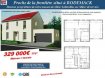 Maison Vente 3 chambres à Rodemack - 329 000 € Maison de 134 m2 - Projet neuf à Rodemack. Vous souhaitez faire construire à quelques minutes de la frontière Luxembourgeoise ' N'hésitez plus, ce projet est fait pour vous ! Nous vous proposons une maison de 134 m2 avec au rez-de-chaussée un séjour de 34 m2 une cuisine, un bureau et un garage. A l'étage, vous profiterez de 3 belles chambres, d'un dressing et de 2 salles de bains. Cette maison familiale réponds aux normes BBC RT 2012 et vous sera livrée prête à décorer. Le chauffage sera au gaz à condensation, vous disposerez de volets électriques et d'une porte de garage motorisée. Ce bien sera construit sur un terrain de 564 m2. Agent commercial à contacter : Amélie Giglio au 07.71.22.24.37 ou 03.82.53.52.94, par mail : agence@ccimmobilier.com Dans le cadre de votre recherche, n'hésitez pas à consulter notre site www.ccimmobilier.com afin de voir toutes nos offres.