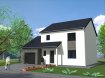 Maison individuelle Vente 3 chambres à Rettel - 252 000 € Pour nos créations à étage, le principe est de disposer de plus de surface habitable sans occuper plus de terrain. Nous pouvons ainsi délimiter la partie jour de la partie nuit. On accède à cette partie nuit par un escalier qui dessert l’ensemble des pièces. Nos constructions partent généralement d'une forme géométrique simple de type rectangulaire ou carré, mais il est facilement possible de la personnaliser suivant vos aspirations en y aménagent une chambre voir un bureau en partie basse, ou bien encore aménager les combles au-dessus du garage.
Maisons LOTIBAT la référence