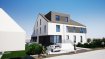 Appartement Vente 2 chambres à Heisdorf - Prix sur demande
** VENDU **
LUX-PRO-IMMO vous invite à venir découvrir, au coeur d’Heisdorf, ce magnifique projet de résidence YVETTE.
La résidence YVETTE sera composée de 6 unités au design particulier grâce à son architecture contemporaine.
Heisdorf fait partie de la commune très prisée de Steinsel, notamment dû à sa situation géographique et à sa pleine croissance.
La résidence est idéalement située, proche de toutes commodités (bus, gare, autoroute, école, commerce).
Réalisée par un constructeur de renom, cette résidence associe l’architecture qui a été pensée pour garantir une qualité de vie agréable dans des espaces lumineux aux lignes épurées, avec des matériaux et des finitions de haut standing.
Cet appartement au RDC (LOT 1) d'environ 86m2 se compose :
- d’un hall d’entrée
- d'un grand espace de vie comprenant une cuisine ouverte sur le séjour avec accès direct sur la grande terrasse d’environ 16m2 donnant sur un grand jardin
- de deux chambres
- d'une salle de bains
- d'un WC séparé
- d'un débarras
La résidence dispose également de 6 emplacements de parking intérieur (inclus dans le prix de vente) et de caves répartis au sous-sol, d’une buanderie commune et d’un local à poubelles.
Pour tout renseignement n'hésitez pas à nous contacter par e-mail ou téléphone:
a.esteves@luxproimmo.lu / Tél: 621 528 877
info@luxproimmo.lu / Tél: 661 265 022